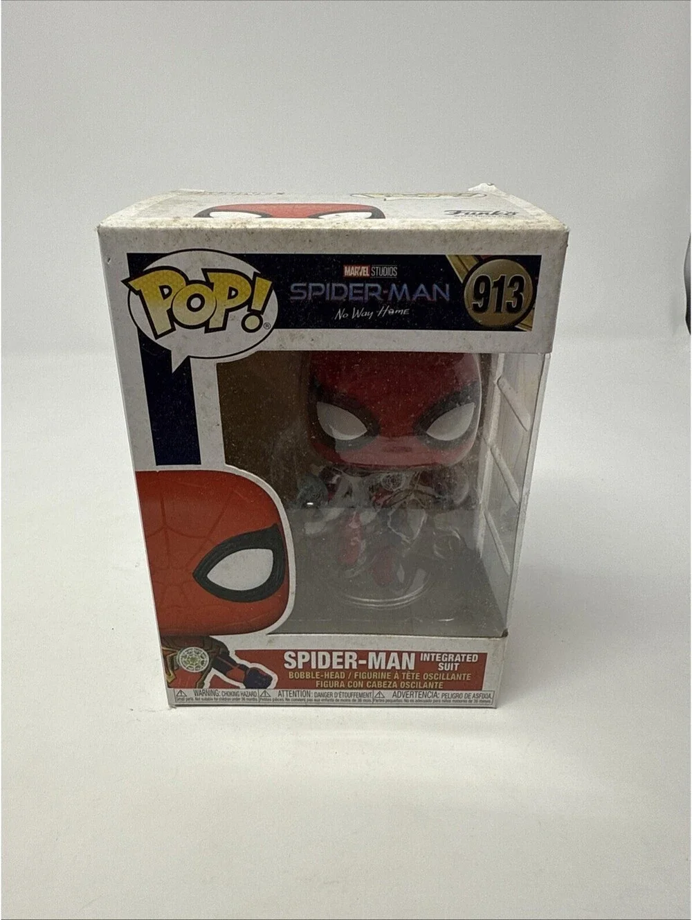 Funko Pop! Marvel Spider-Man No Way Home Spider-man Integrated Suit #913
